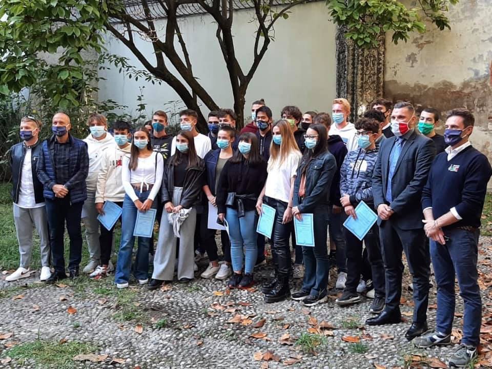 La Provincia accoglie i ragazzi che hanno fatto il corso da bagnino