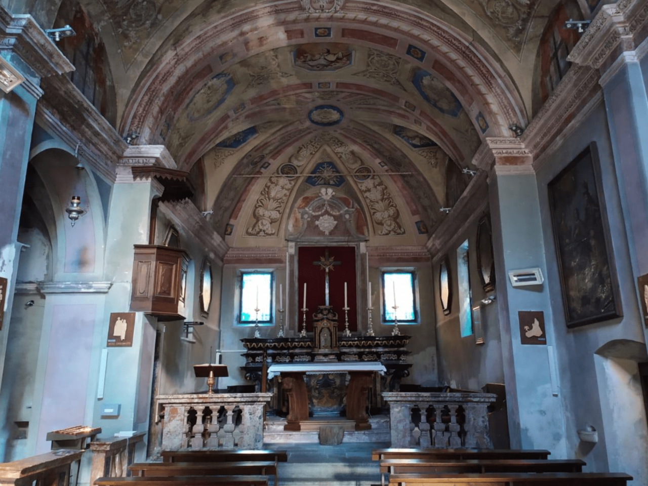 A Colazza entro novembre la fine dei lavori di restauro dell’oratorio di San Bernardo