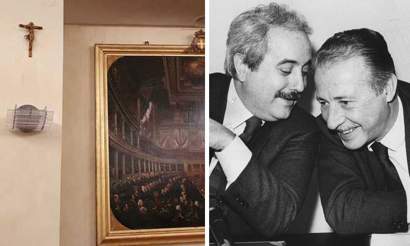 Il crocifisso affisso nell’Aula consiliare di Palazzo Lascaris