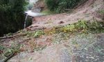 Frana sulla provinciale Pogno Alzo: strada chiusa