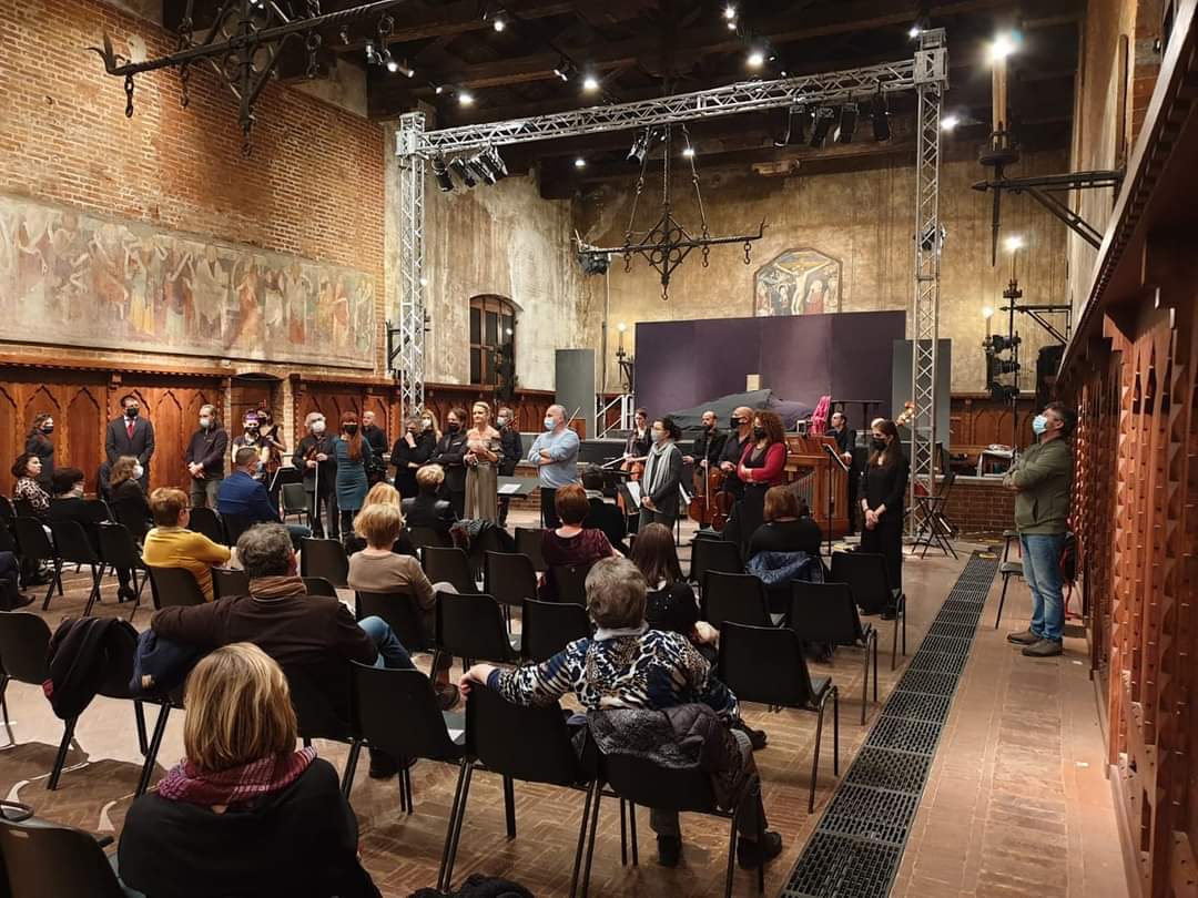 L’ultima recita di Stabat Mater al Coccia di Novara