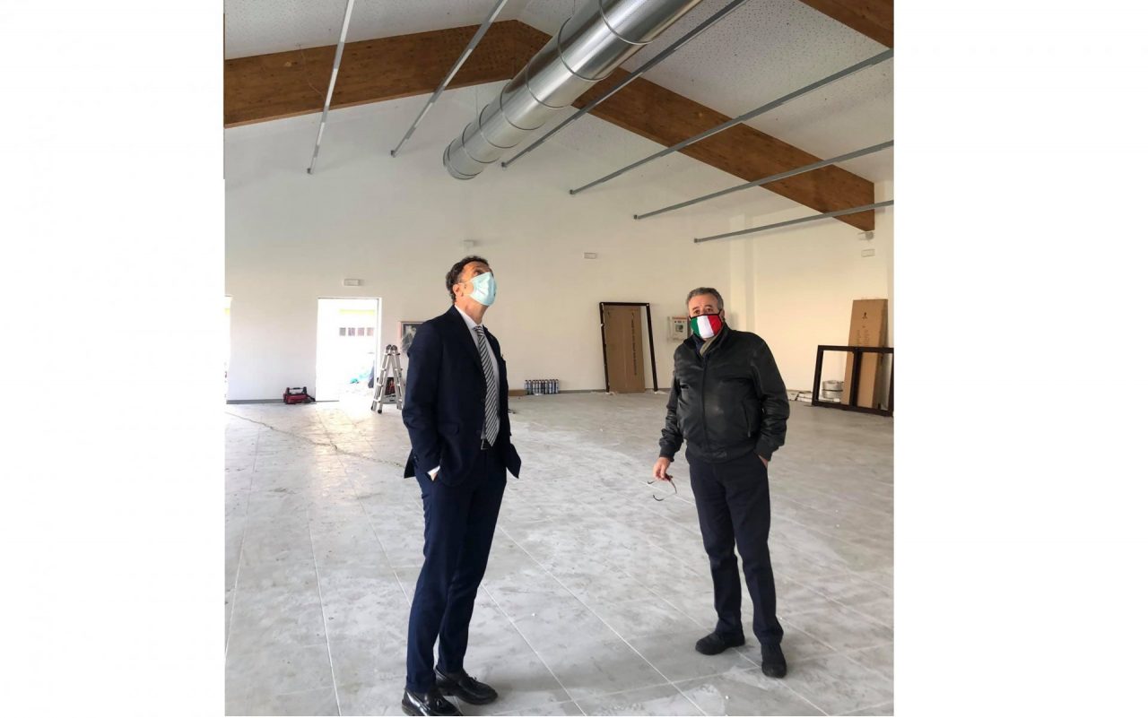 Sala polivalente alla Giovanni XXIII: fra poco l’inaugurazione