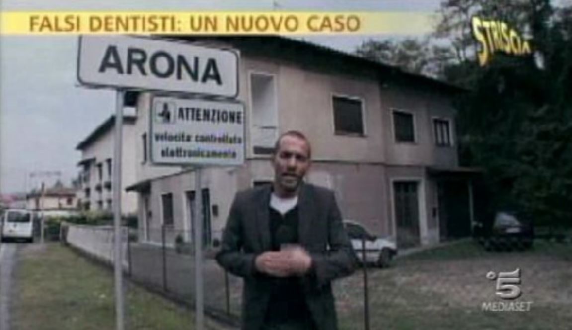 Arona falso dentista scoperto da Striscia la Notizia: il processo è prescritto