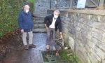 Gozzano, ripristinata la portata d'acqua della storica Fontana Santa