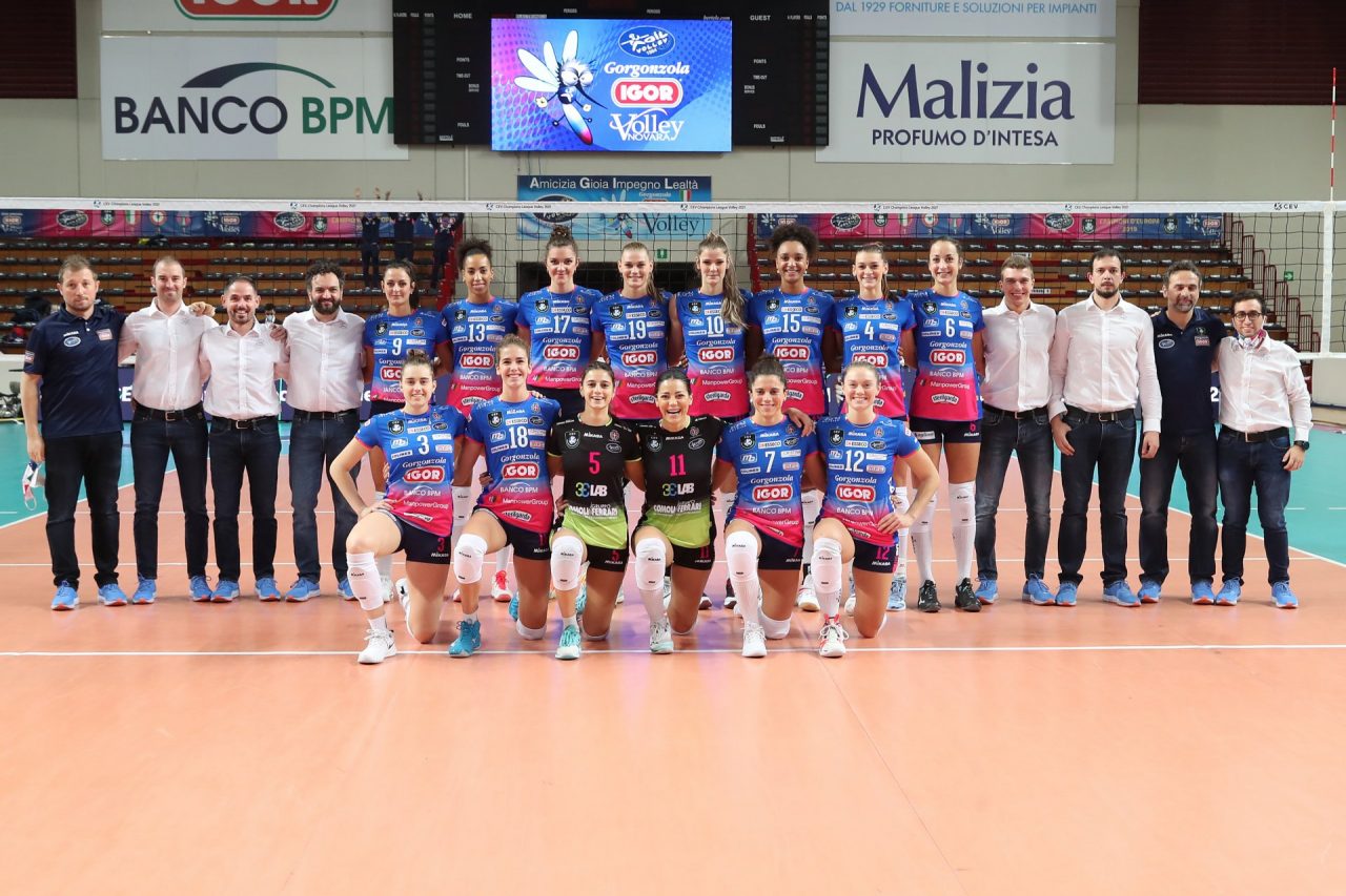 La Igor parte col botto: netto 3-0 alla Dinamo Kazan
