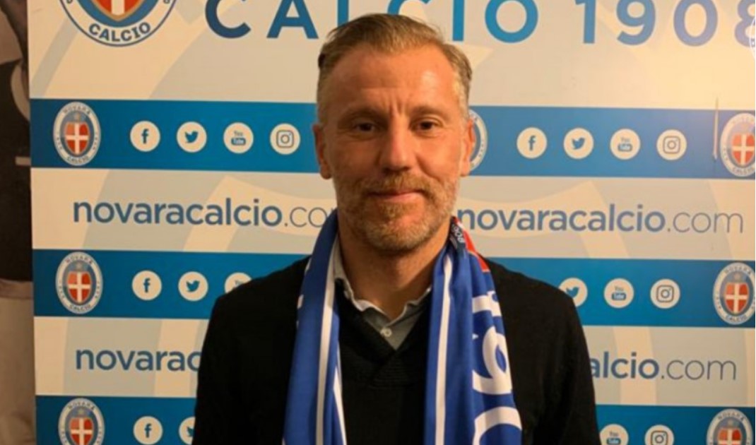Marcolini è il nuovo allenatore del Novara Calcio
