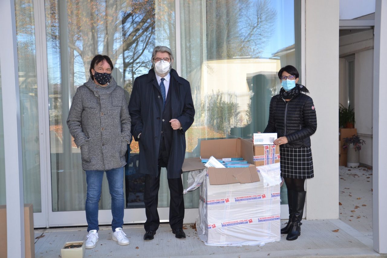 Azienda borgomanerese dona al Ciss di via Libertà 5mila mascherine