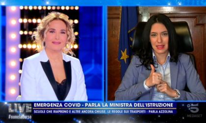 Azzolina: “La scuola di domenica non è percorribile, non lo vogliono le famiglie, né gli studenti”