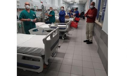 Novara nuova terapia intensiva davanti alla Rianimazione