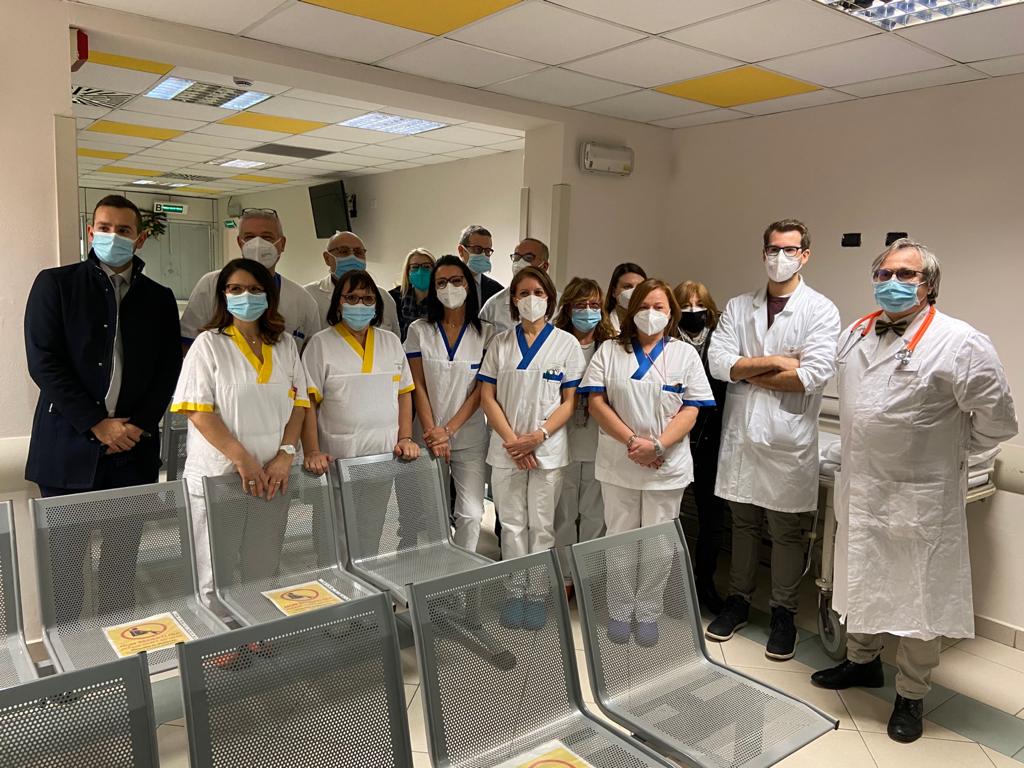 Riprendono i vaccini agli operatori dell’ospedale