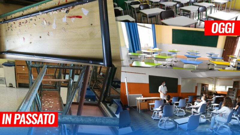 La ministra Lucia Azzolina: “Consegnati alle scuole italiane 2,4 milioni di nuovi banchi”