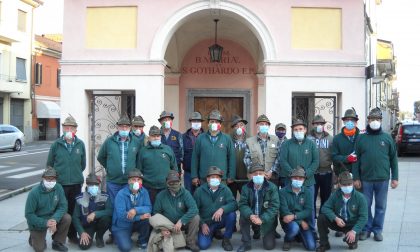 Neanche la pandemia ha fermato la beneficenza degli Alpini di Borgomanero