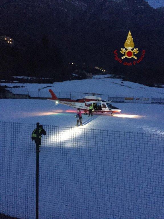 Soccorse con l’elicottero tre escursioniste a Varzo