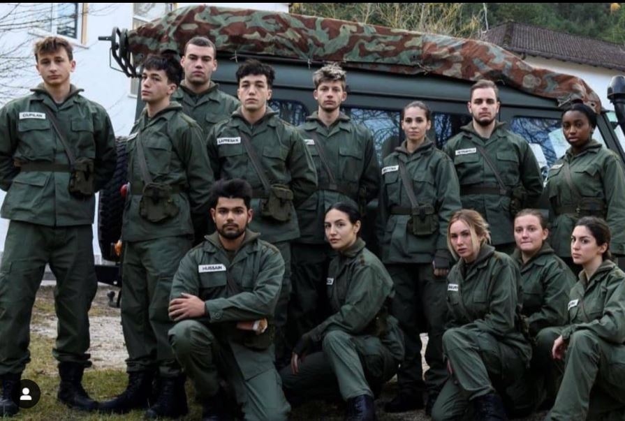 Erika Mattina nel reality La Caserma