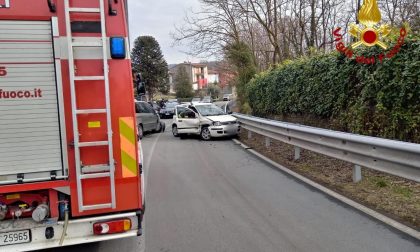 Incidente a Invorio: persona rimasta incastrata tra le lamiere