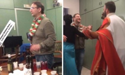 Festa di carnevale in municipio: il sindaco si autodenuncia, multe agli otto partecipanti