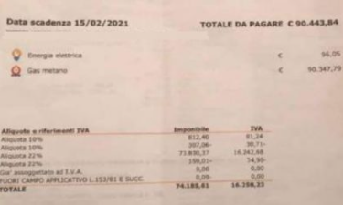 Bolletta “pazza” a Vercelli: 90mila euro di gas