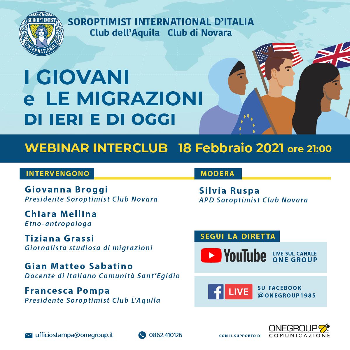 I giovani e le Migrazioni di ieri e di oggi