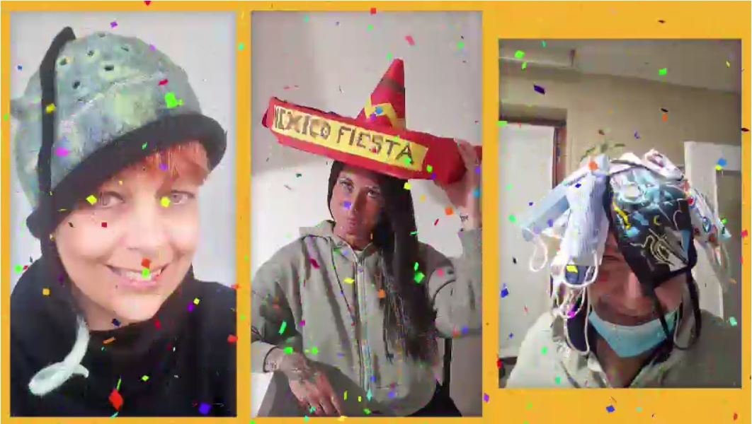Ecco il video di Carnevale dei cappelli colorati di Amicigio!