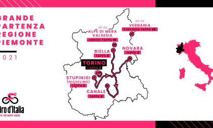 Giro d'Italia: seconda tappa con arrivo a Novara