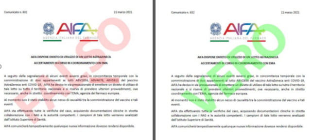 Polizia Postale: “Attenti a comunicati fake sul vaccino AstraZeneca”