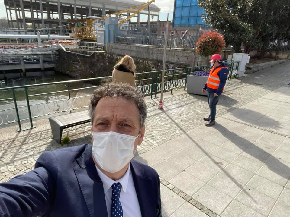 Nuova illuminazione ai Giardini di Arona