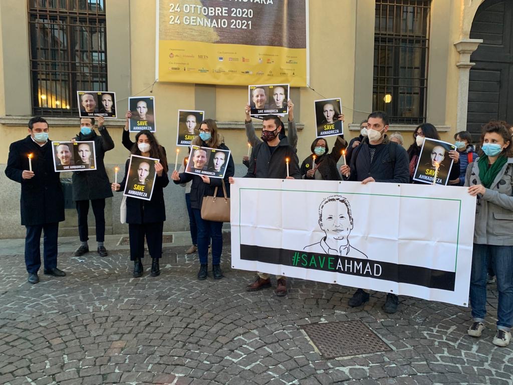 Sit-In a Novara per salvare Ahmad Djalali