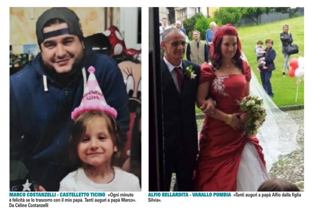 Tanti auguri papà: sui nostri giornali e online i messaggi di auguri dei lettori