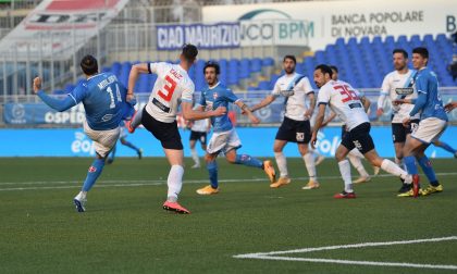 Un Novara calcio "spumeggiante" cala il tris vincente