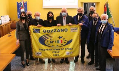 Gozzano è stato premiato come miglior comune per lo sport da Aces