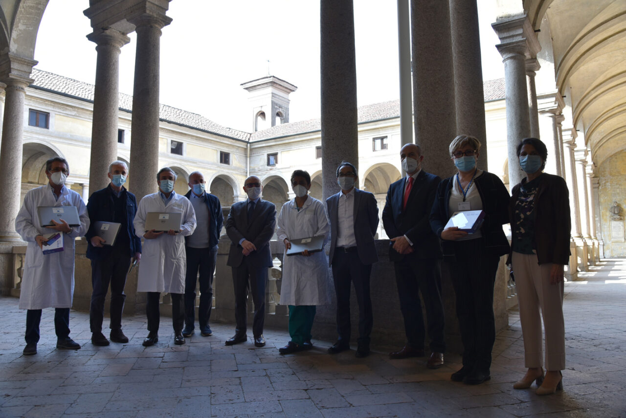 Konica Minolta Italia dona tablet e pc alla pediatria di Novara
