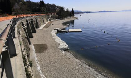 Verbania: lavori in corso sulle spiagge e sul nuovo parcheggio di Trobaso