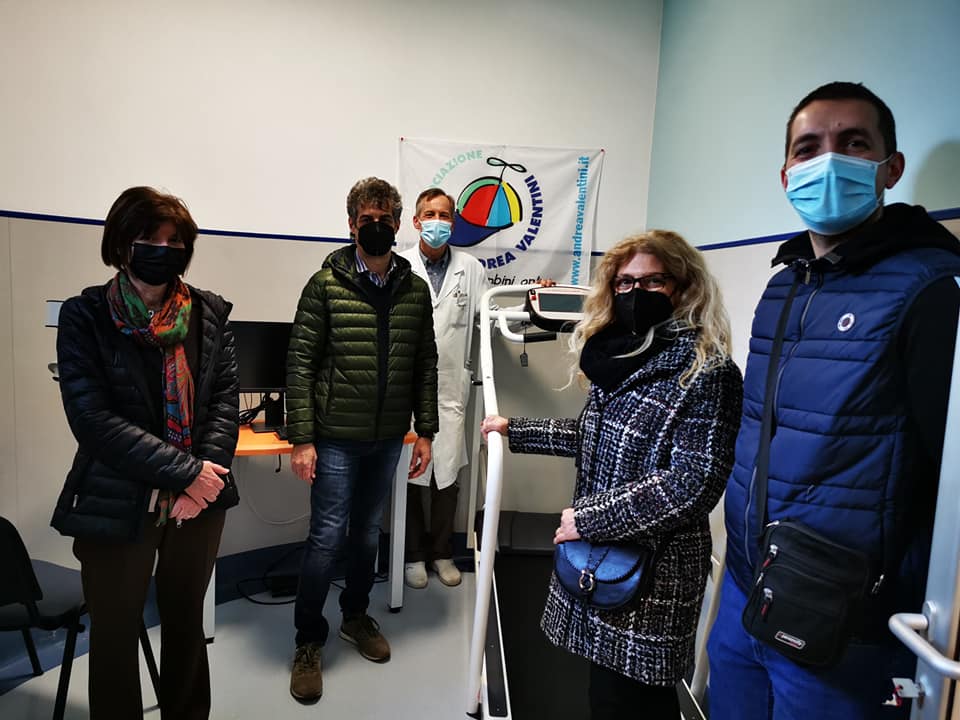 Uno spirometro e un tapis roulant donati alla pediatria di Borgomanero
