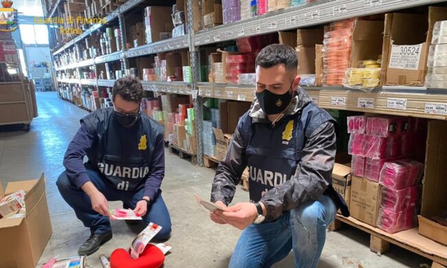 Sequestrati 15milioni di prodotti di falso “Made in Italy” per un valore di 25milioni di euro