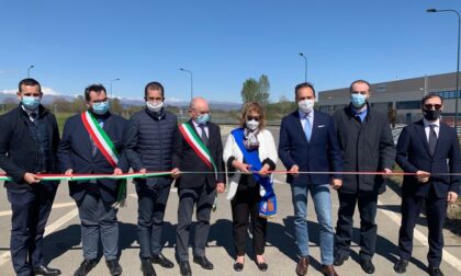 Inaugurata la tangenziale di Fara Novarese