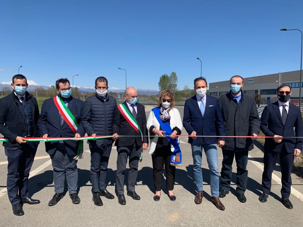 Inaugurata la tangenziale di Fara Novarese