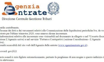 Agenzia delle Entrate: "Attenzione alle false email sul rimborso Iva"