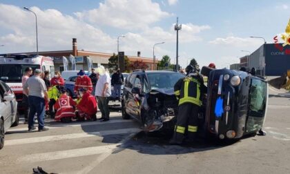 Incidente a Novara: due le auto coinvolte