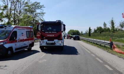 Incidente a Trecate: muore motociclista