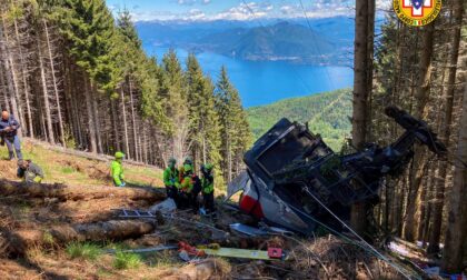 Strage Mottarone: indagini sulla fune che si è spezzata