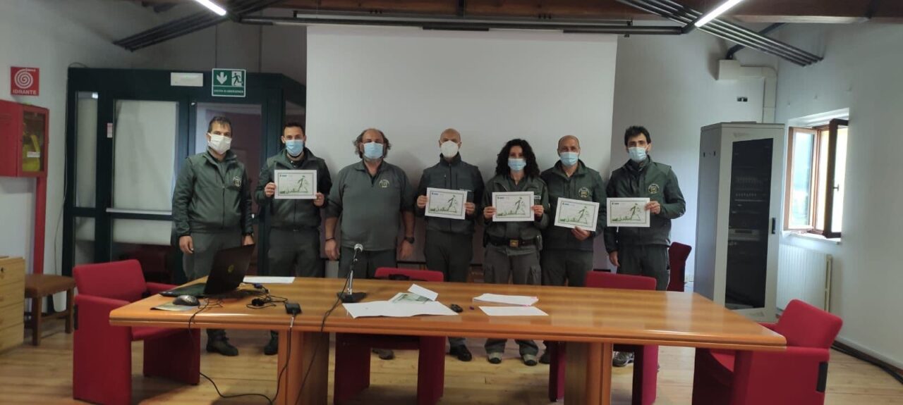 Terminato il corso di formazione cinofila per la polizia provinciale