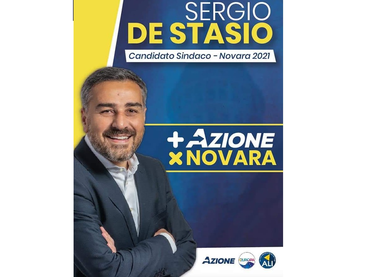 Amministrative Novara: Sergio De Stasio è il terzo candidato ufficiale