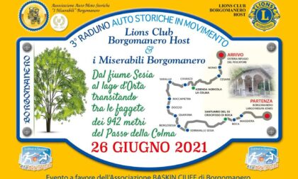 Oggi a Borgomanero si raduneranno per beneficenza le auto storiche