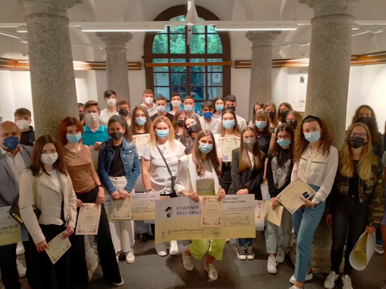 Borgomanero: premiato in Marazza lo studente dell’anno (ha una media di 9.83)