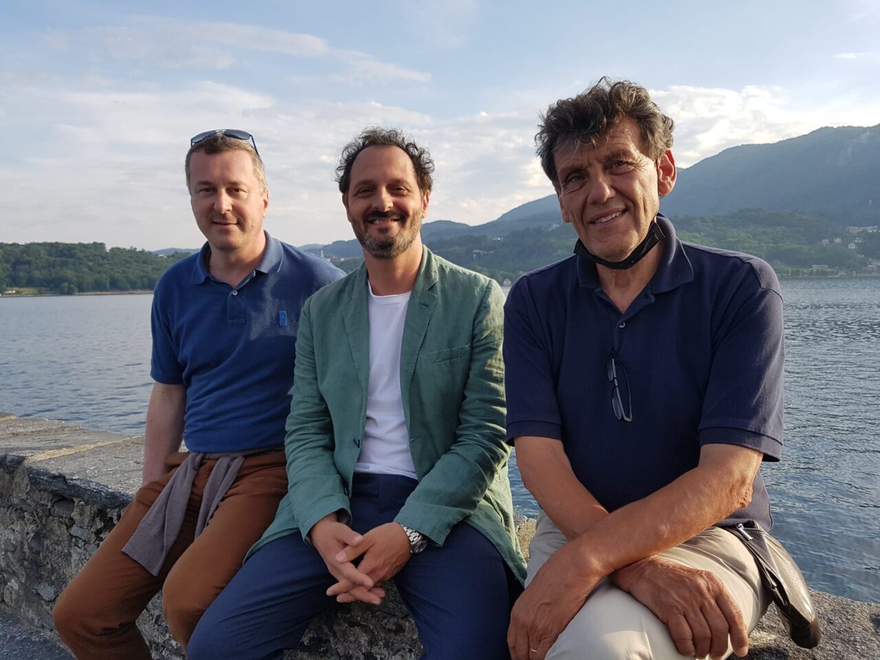 Le telecamere di La7 registrano una puntata a Orta