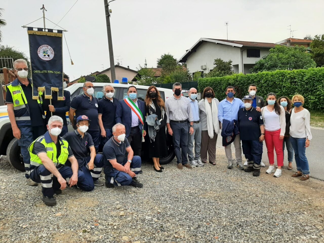 Donato un nuovo mezzo per la Protezione civile di Castelletto