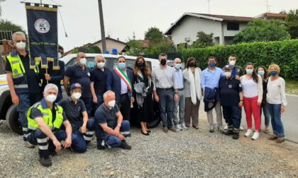 Donato un nuovo mezzo per la Protezione civile di Castelletto