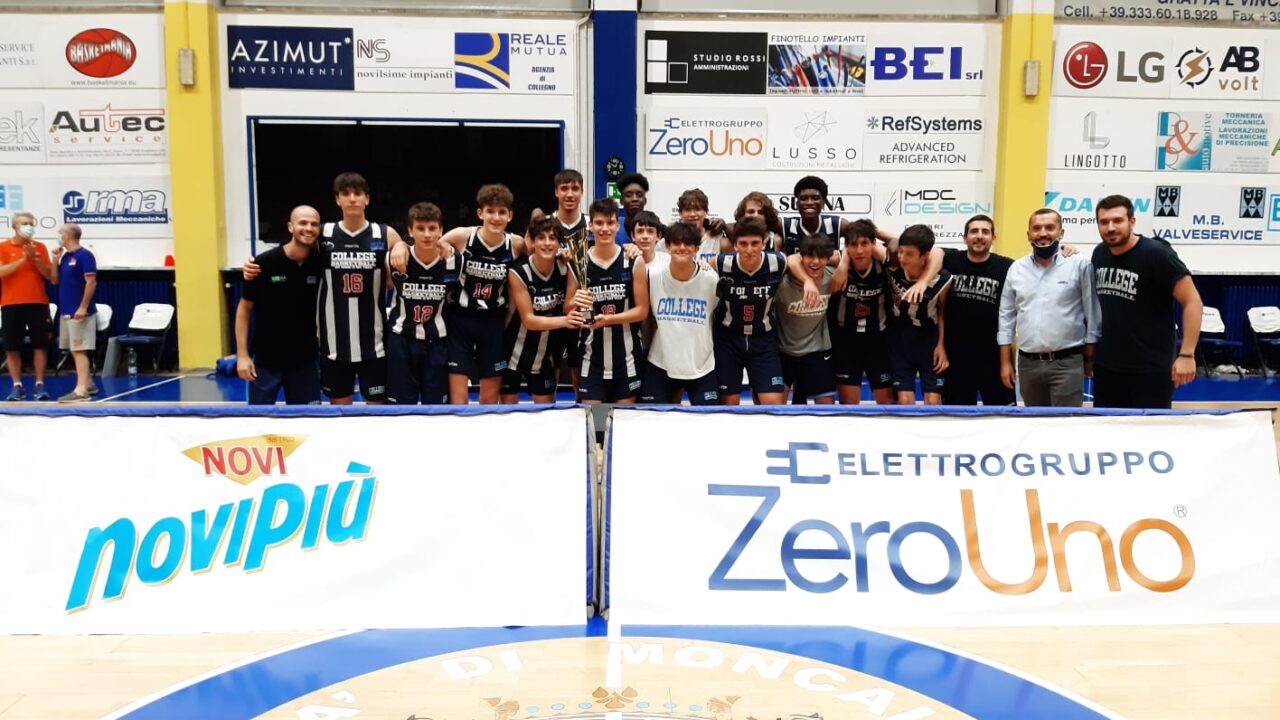 Il College Basketball di Borgomanero sbaraglia gli avversari e conquista il titolo regionale