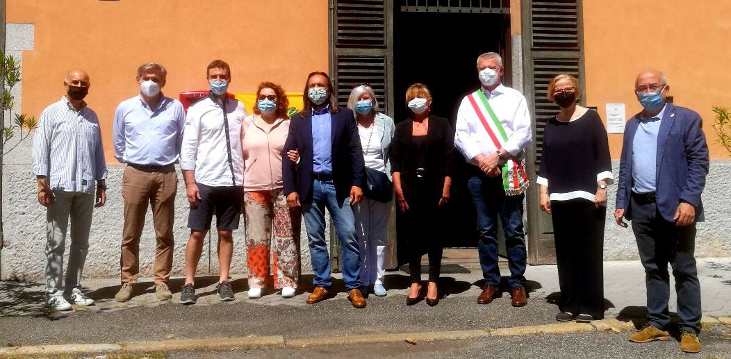 All’ex stazione di Meina, sede delle associazioni di volontariato, si è aggiunta la Comunità di Sant’Egidio