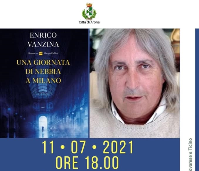 Enrico Vanzina presenta il suo libro ad Arona